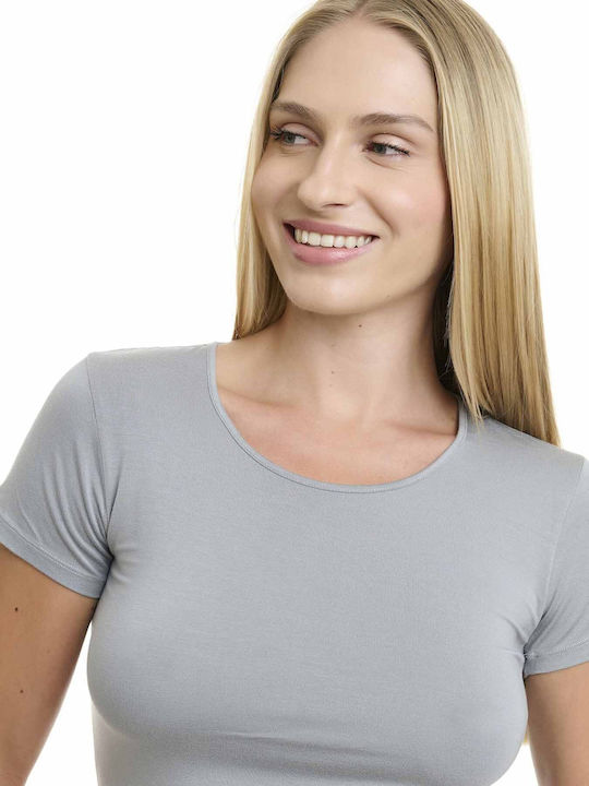 Women's Short Sleeve T-Shirt Gray