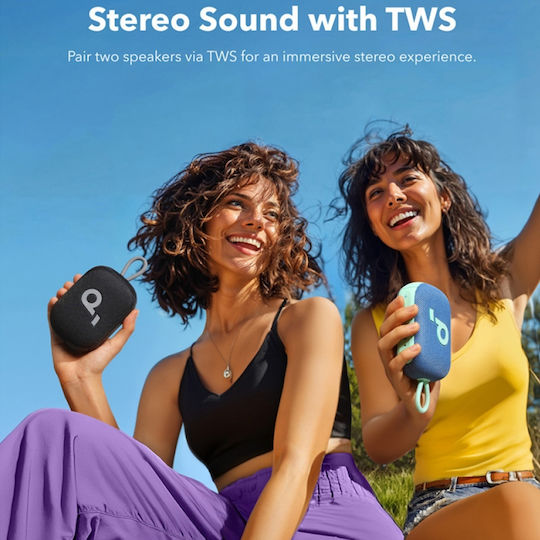 Anker Soundcore Select 4 Go Waterproof Bluetooth Speaker 5W with Battery Life up to 20 hours White