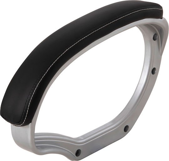 HomeMarkt Arm For Office Chair With Black Leather