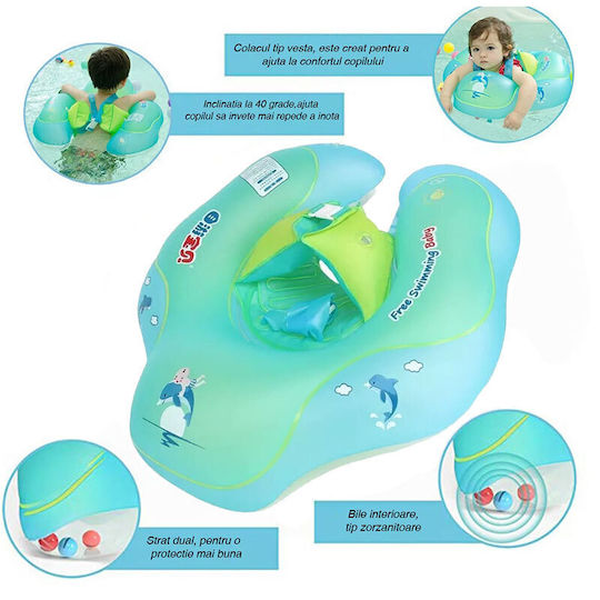 Σωσίβιο Swimtrainer με Μήκος 50εκ. Γαλάζιο