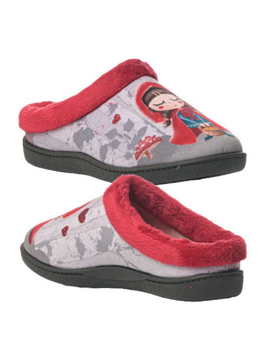 Sunshine Anatomical Women's Slippers in Red color