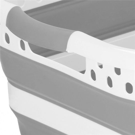 Pliere Lavoar Dreptunghiular 53x38x24cm. Capacitate 24lt Alb