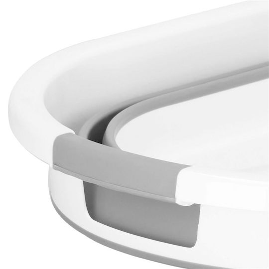Pliere Lavoar Dreptunghiular 54x38x23cm. Capacitate 24lt Alb