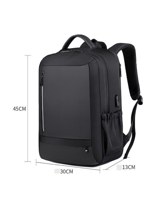 R&J Backpack Αδιάβροχο 25lt Μαύρο