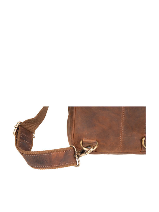 Leather Men's Bag Shoulder / Crossbody Brown