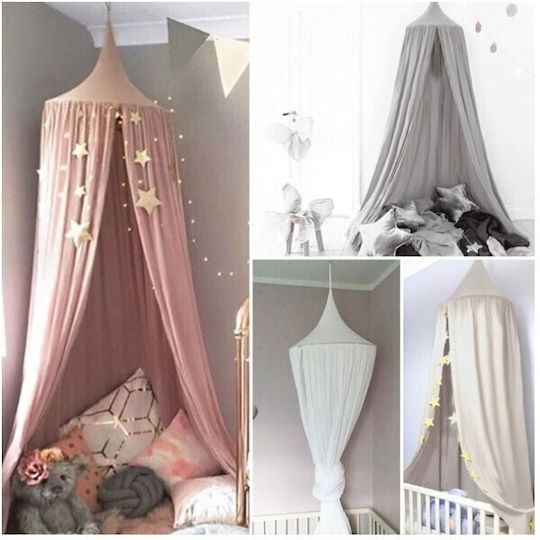 Herokids Mosquito Net Room Tulle 65x270x400cm Pink-Lilac
