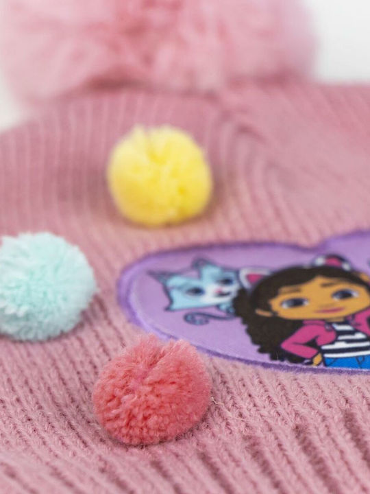 Kinder Mütze Gestrickt Rosa