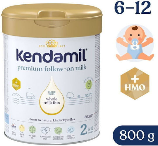 Kendamil Milk Powder Premium 2 Hmo+ for 6m++ Months 800gr