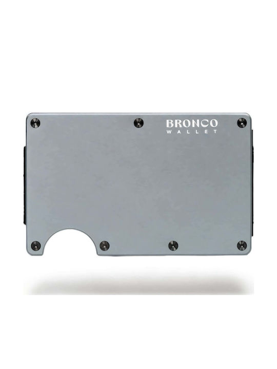 Money Clip with RFID Gray