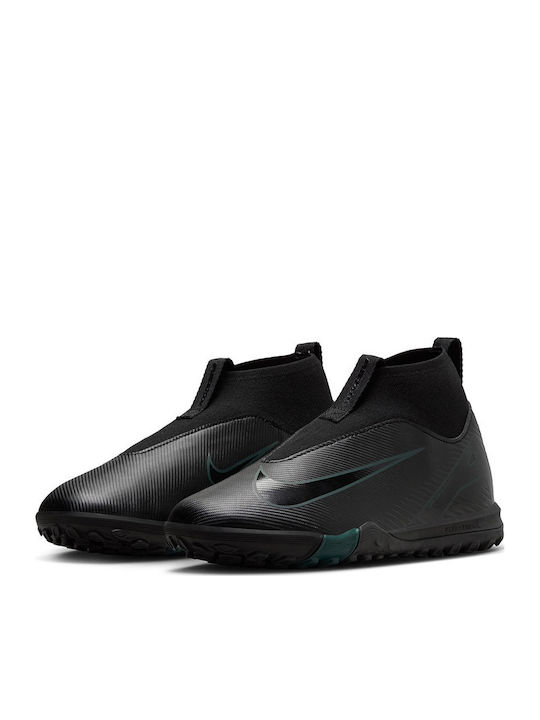 Jr Zoom Superfly 10 Academy Tf TF Παιδικά Ποδοσφαιρικά Παπούτσια με Σχάρα Μαύρα