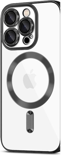 Tech-Protect Magflex Back Cover Tempered Glass Shiny Black (iPhone 16 Pro)