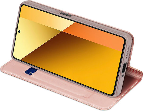 Dux Ducis Skin Pro Wallet Σιλικόνης Μαύρο (Redmi Note 13 5G)