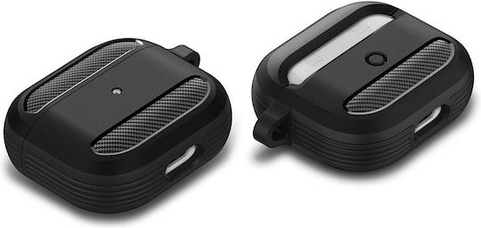 Techsuit Carbon Husă în culoarea Verde pentru Apple AirPods 3