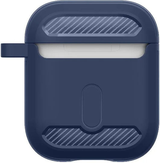 Techsuit Carbon Калъф в Сив цвят за Apple AirPods 1 / AirPods 2
