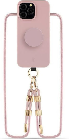 Just Elegance Popgrip Back Cover Pink (iPhone 15 Pro Max)