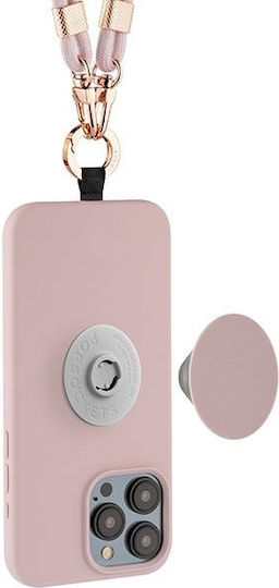 Just Elegance Popgrip Back Cover Pink (iPhone 15 Pro Max)