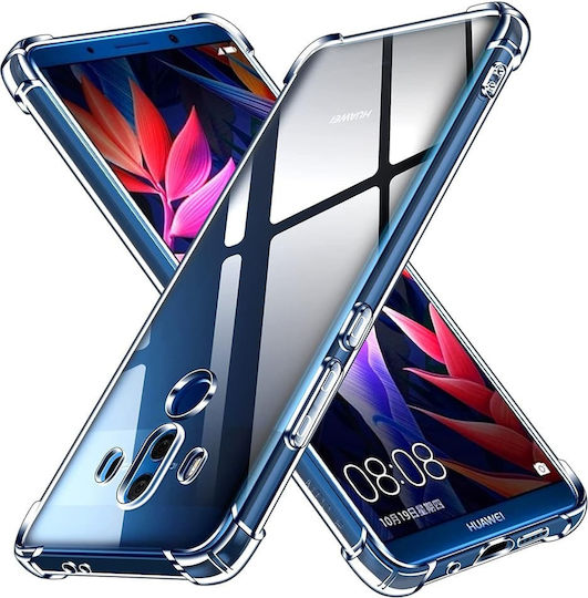 Techsuit Shockproof Clear Back Cover Σιλικόνης Διάφανο (Huawei Mate 10 Pro)