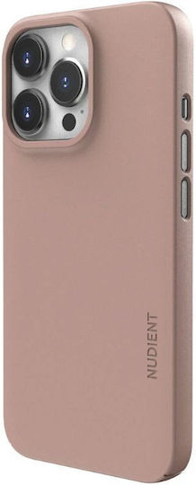 Nudient Thin Umschlag Rückseite Kunststoff Rosa (iPhone 13 Pro)