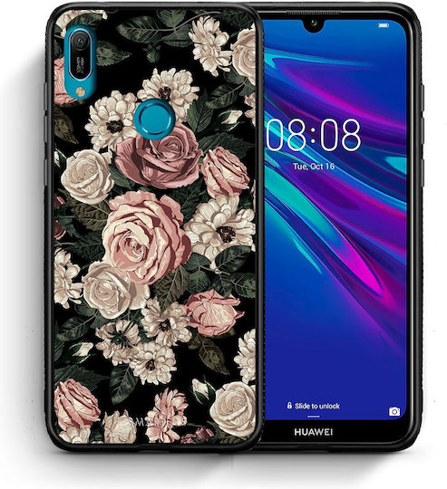 Smartfits Flower Wild Roses Back Cover Ροζ (Honor 8A)