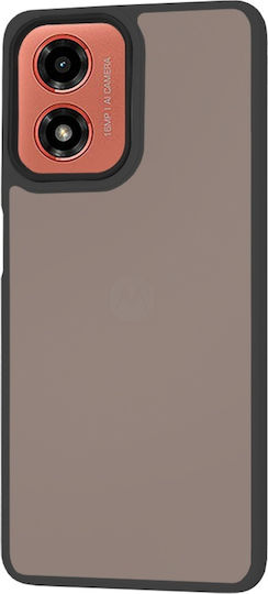 Techsuit Halofrost Back Cover Σιλικόνης Μαύρο (Motorola Moto G04 / Moto G04s / Moto G24)