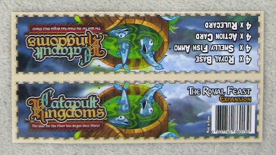 Board Game Catapult Feud Royal Feast for 2-4 Players 14+ Years Old (EN) Vesuvius Media