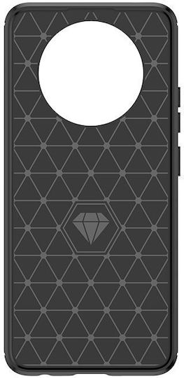 Hurtel Flexible Carbon Back Cover Silicon Negru (Realme 11)