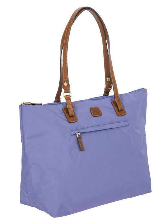 Bric's Milano Leather Women's Bag Shoulder Lilac