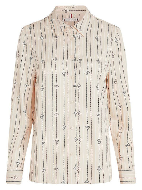 Women's Long Sleeve Shirt Beige