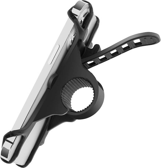 Avizar Bike Mount Smartphone Adjustable Solid Handlebar Mount Black