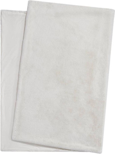 Butlers Wild Thing Furry Double Blanket 200x150cm White