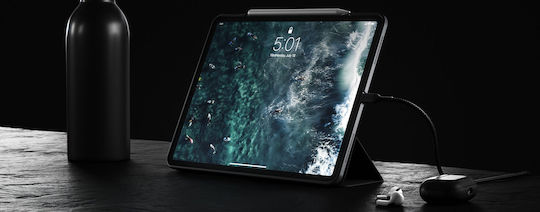 Nomad Флип капак Кожен Устойчив Кафяв (iPad Air 2024 13" - iPad Air 2024 13" / iPad Pro 2018 12.9" - iPad Pro 2018 12.9" / iPad Pro 2020 12.9" - iPad Pro 2020 12,9" / iPad Pro 2021 12.9" - iPad Pro 2021 12.9" / iPad Pro 2022 12.9'' - iPad Pro 2022 12.9'')
