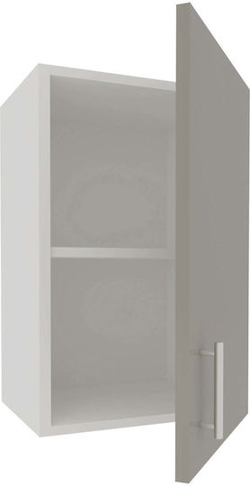 Corp Dulap Suspendata cu Blat de Lucru Glossy Gray/white 40x30x60buc