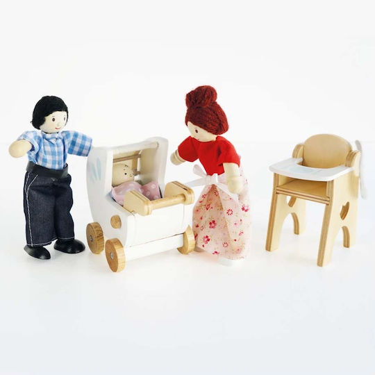 Le Toy Van Baby Set Möbel für Puppenhaus