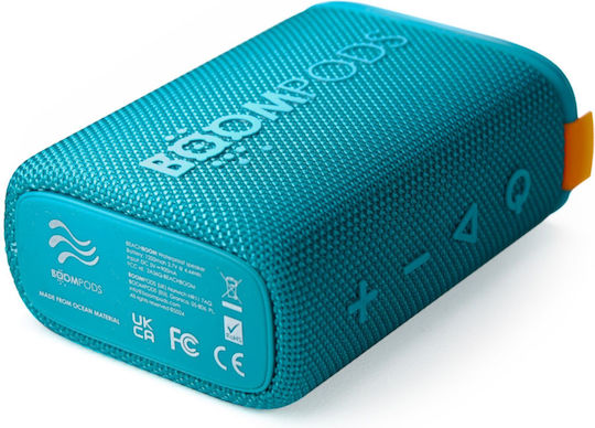 Boompods Beachboom Αδιάβροχο Ηχείο Bluetooth 5W με Διάρκεια Μπαταρίας έως 5 ώρες Ocean Blue