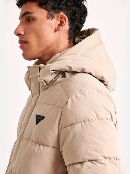 Мъжки Якета Puffer Сив