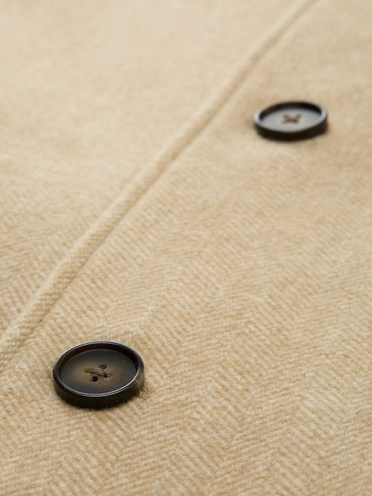 Ανδρικό Παλτό Beige