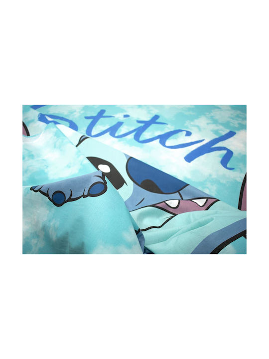 Disney Σετ Μονά Stitch Turquoise 160x240cm