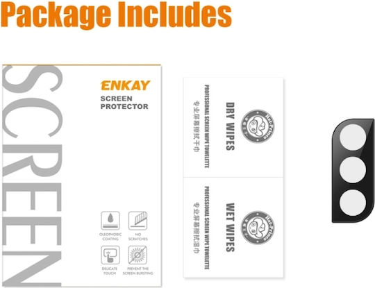 9h Πίσω Camera Protection Tempered Glass Transparent for the Samsung Galaxy S22 5G, S22+ 5G