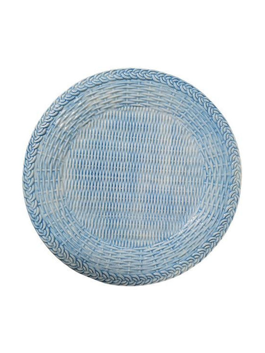 Tuscan Ceramics Farfurie Deșert Ceramică Albastru 22cm 4buc
