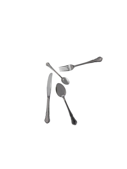 SP Tableware Cutlery Set Stainless Black 24pcs