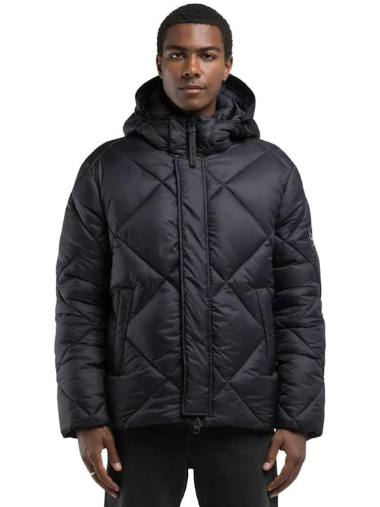 Replay Jacket Puffer Black