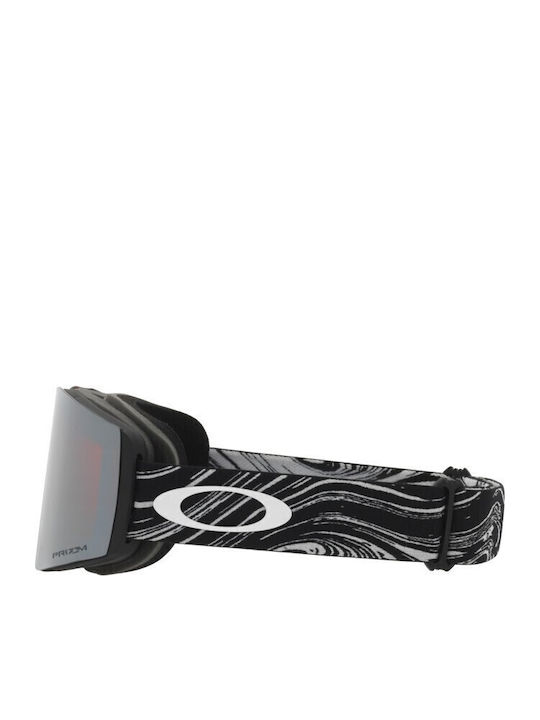 Oakley Fall Line M Masca de schi și snowboard Pentru adulți Negru cu Lentilă în culoarea Negru