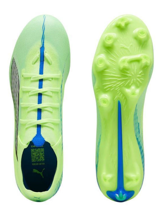 PUMA Ultra 5 Match Football Shoes with Cleats Beige