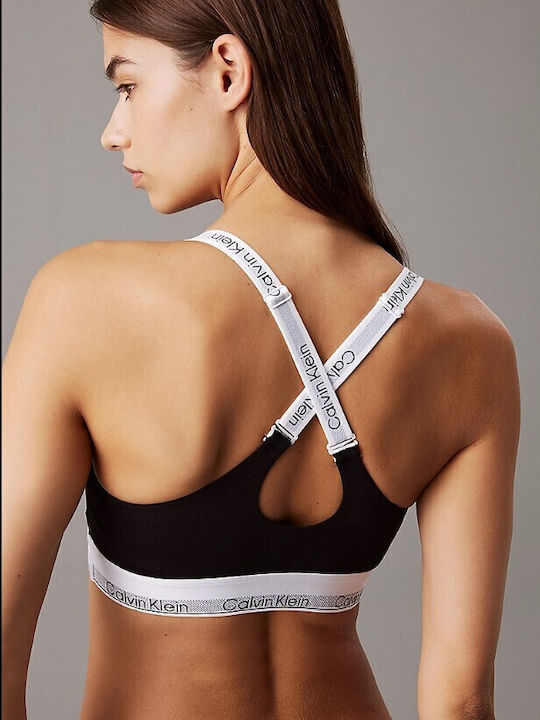 Women's Push Up Sports Bra Black