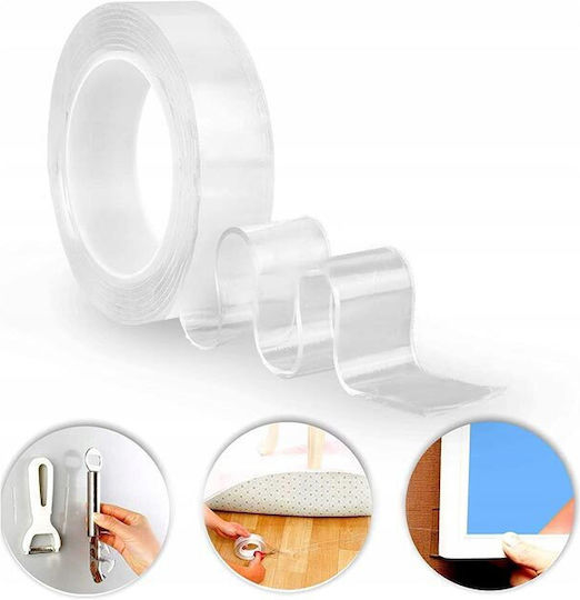 Dual Transparent Nano Tape 5m
