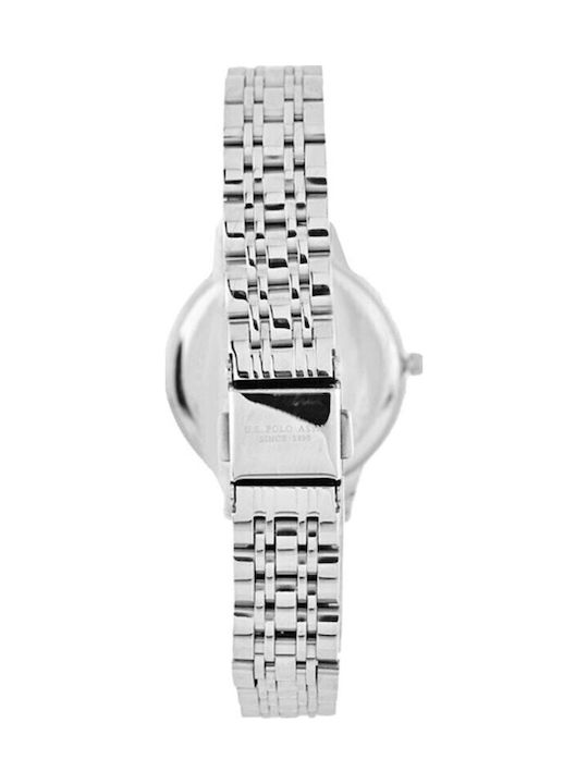 U.S. Polo Assn. Faith Crystals Часовник с Механизъм с Батерия