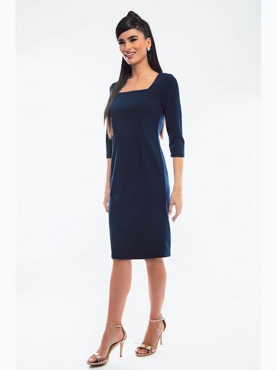 BelleFille Dress All Day Navy Blue