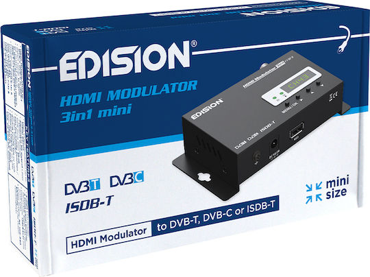 Edision 3in1 Mini Modulator Satellite 07-06-0014 5200378403341