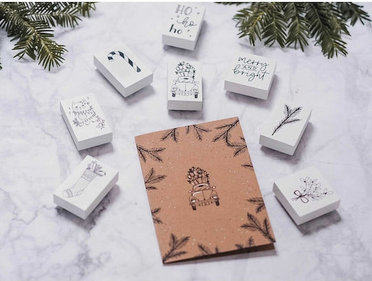 Colop Arts & Crafts Vintage Stamp Merry Christmas