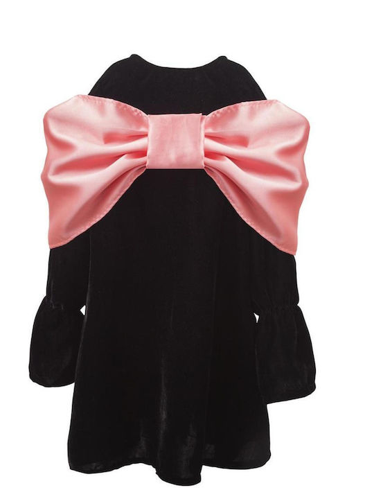 Two In A Castle Children's Dress Velvet black